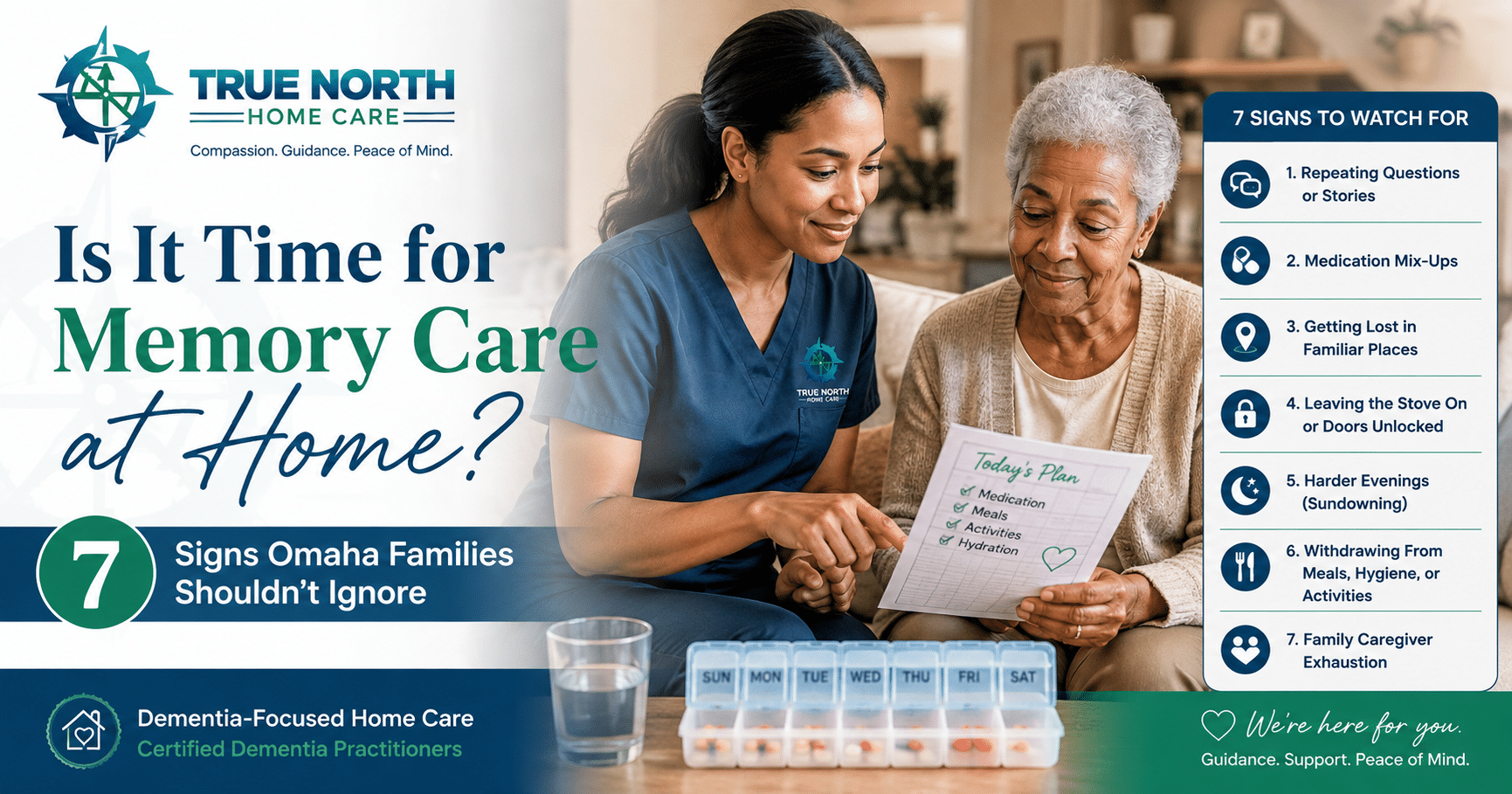 Is It Time for Memory Care at Home? 7 Signs Omaha Families Shouldn't Ignore